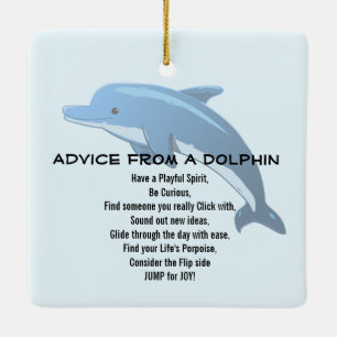 Advies van een Dolphin Acryl Ornament