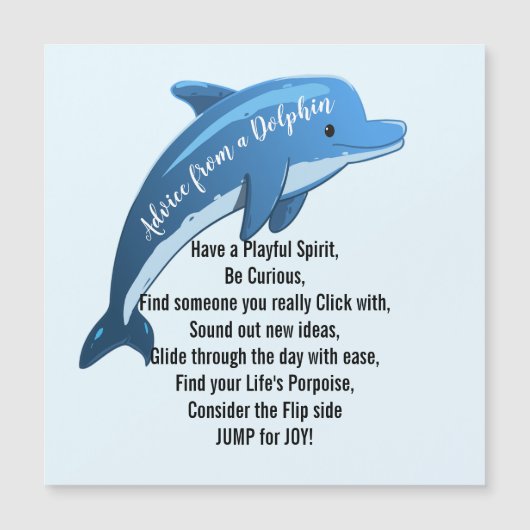 Advies van een Dolphin Magnet (Voorkant)