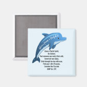 Advies van een Dolphin Magnet Magneet (Voorkant / Achterkant)
