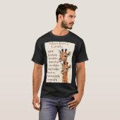 Advies van een Giraffe SKY Classic T-Shirt (Voorkant volledig)