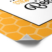 Advies van een Honeybee Poster (Hoek)