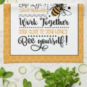 Advies van een Honeybee Theedoek (Gevouwen)