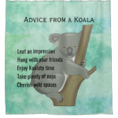 Advies van een Koala Design Shower Curtain Douchegordijn (Voorkant)