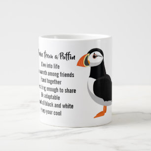 Advies van een Puffin Design Extra Grote Beker