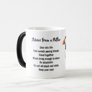 Advies van een Puffin Design Magische Mok