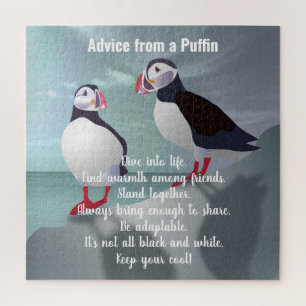 Advies van een Puffin Design-puzzel Legpuzzel
