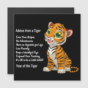 Advies van een Tiger Design Magnetic Kaart