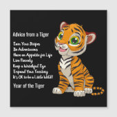 Advies van een Tiger Design Magnetic Kaart (Voorkant)