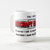 Advies van technicus vliegtuig: Klassieke Mok 444  (Voorkant links)