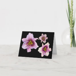 Advies van Three Tiger Lillies Kaart