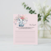 Advies voor baby shower party Game (Staand voorkant)