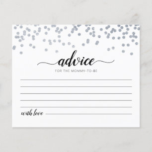 Advies voor de Aankomende Moeder Kaart Baby Shower