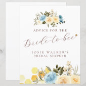 Advies voor de borden Bride-tot-bijen (Voorkant / Achterkant)