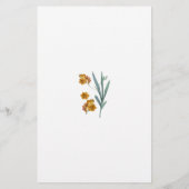 Advies voor de Bride - Flowers Flyer (Achterkant)