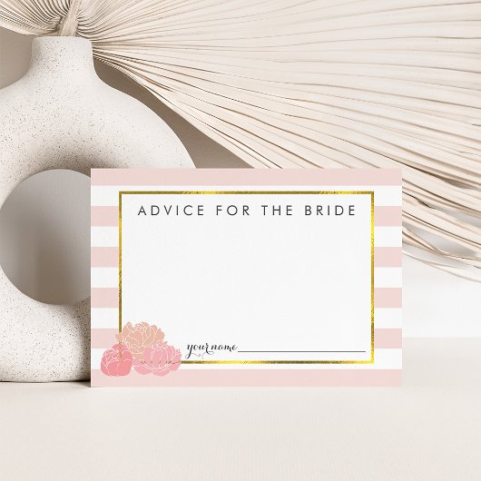 Advies voor de bride | Roze streep en blush Peony