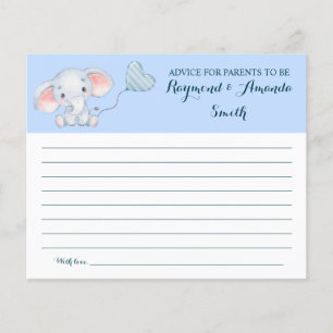 Advies voor de Kaart Baby shower van mama en papa