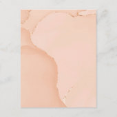 Advies voor de Kaart Bride Elegant Script Enclosur (Achterkant)