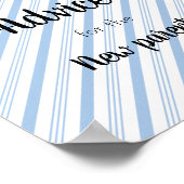 Advies voor de New Parents Baby Boy Poster (Hoek)