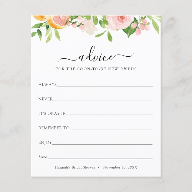 Advies voor de Passen getrouwd (Voorkant)