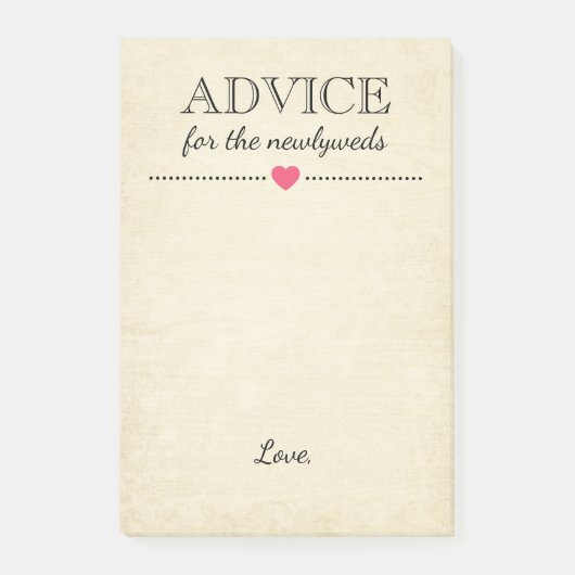 Advies voor de Passen getrouwd Custom Notes (Voorkant)