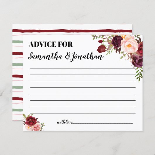 Advies voor Happy Couple Marsala Vrijgezellenfeest (Voorkant / Achterkant)