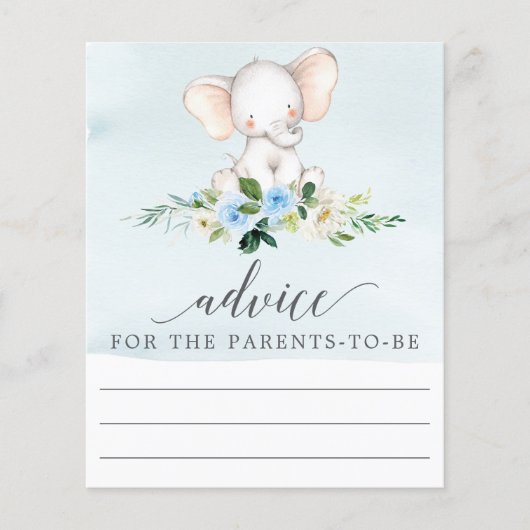 Advies voor het ouderlijk Baby shower (Voorkant)