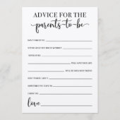 Advies voor het ouderschapsspel programma (Voorkant)