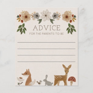 Advies voor het Parents Woodland Baby shower Game