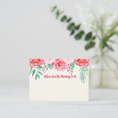 Advies voor mam Kaart, mam-to-be, Floral Kaart (Staand voorkant)