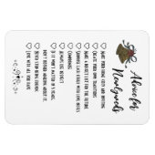 Advies voor Passen getrouwd Magnet Magneet (Horizontaal)