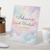 Advies & Wensen Dreamy Clouds Sky Vrijgezellenfees Reclamebord Met Voetstuk (Insitu)