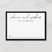 Advies wensen voor het Afstuderen Afstuderen Informatiekaartje (Voorkant)