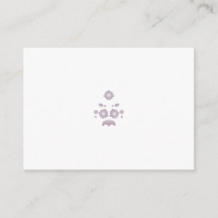 Advieskaarten Plat 5x7 Op maat Elegant Advieskaart