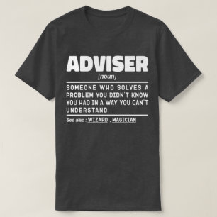 Adviser Zelfstandig naamwoord Definitie Pensioen G T-shirt