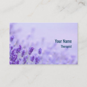  adviseur therapeut lavender visitekaartje