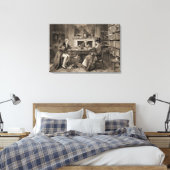 Advocaat 1895 canvas afdruk (Insitu (Slaapkamer))