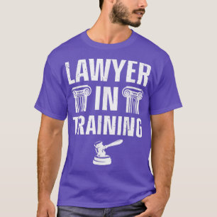 Advocaat Art Mannen Women law Student Future Attor T-shirt