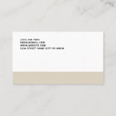 Advocaat bij de Wet Modern Visitekaartje (Achterkant)