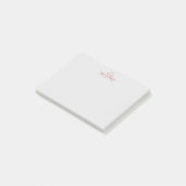 Advocaat bij Law Roos Gold Scale of Justice Post-it® Notes (Schuin)