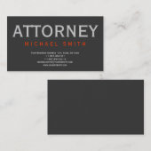 Advocaat bij Law Visitekaartje (Voorkant / Achterkant)