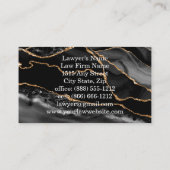 Advocaat bij Rechtsgelding Advocaat Visitekaartje (Achterkant)
