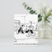 Advocaat Cartoon 5299 Briefkaart (Staand voorkant)