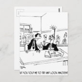 Advocaat Cartoon 5299 Briefkaart (Voorkant / Achterkant)