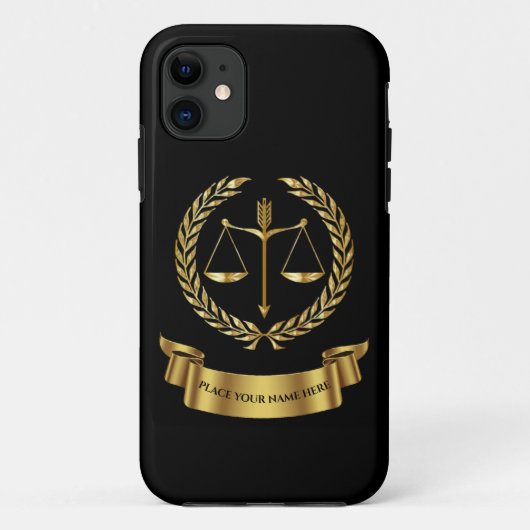 Advocaat Case-Mate iPhone Case (Achterkant)