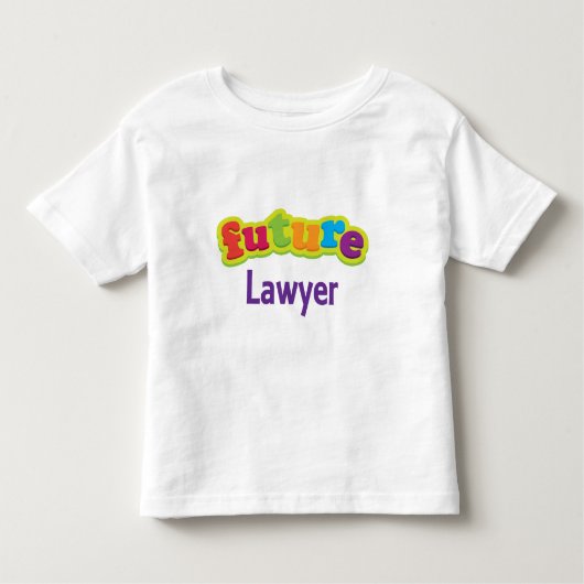 Advocaat (Future) Baby Baby T-Shirt (Voorkant)