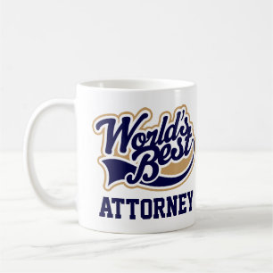 Advocaat Gift Worlds Best Attorney Koffiemok