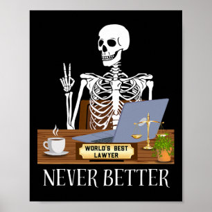 Advocaat Halloween Poster