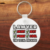 Advocaat ... Het totale pakket Sleutelhanger (Voorkant)