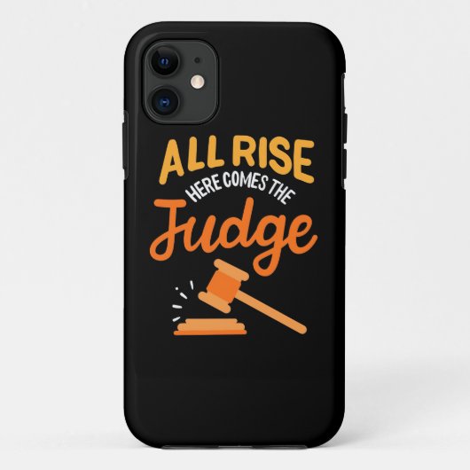 Advocaat hier komt de rechter aan Case-Mate iPhone case (Achterkant)