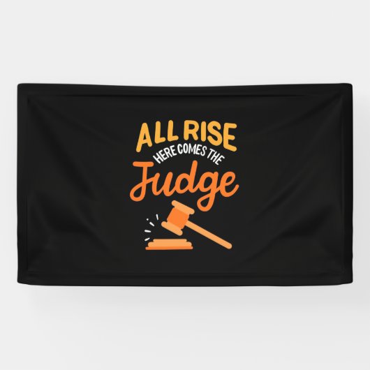 Advocaat hier komt de rechter aan spandoek (Horizontaal)